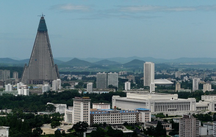 Hôtel abandonné à Pyongyang