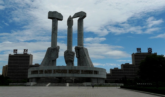 Monument à Pyongyang