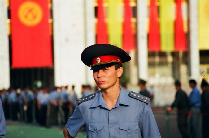 policier kirghize
