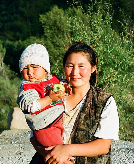 femme kirghize